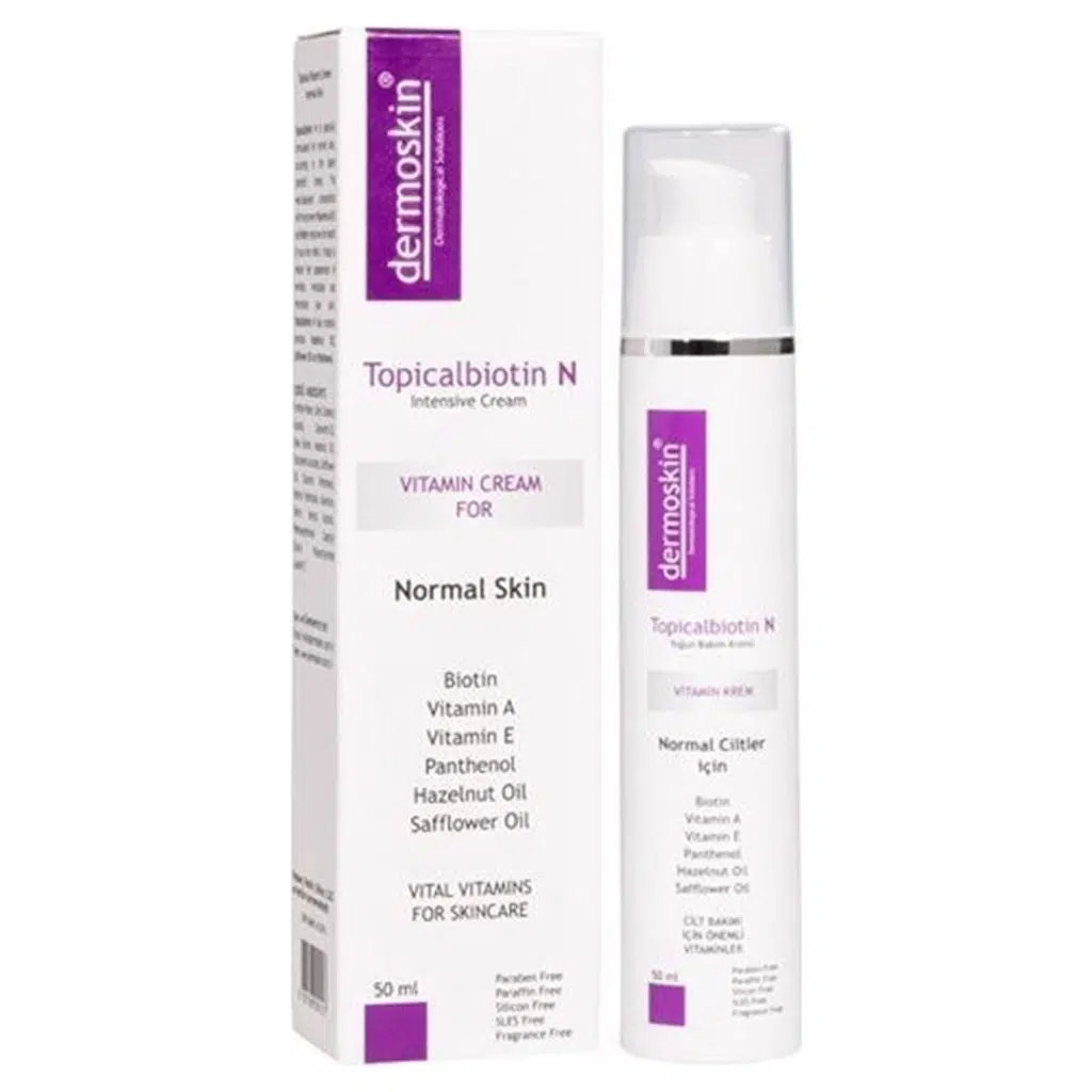Dermoskin Topicalbiotin N Vitamin Kremi Normal Ciltler 50 ml