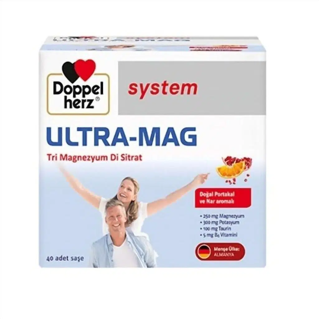 Doppelherz Doppmelherrz Ultpra-Mag 40 Saşe