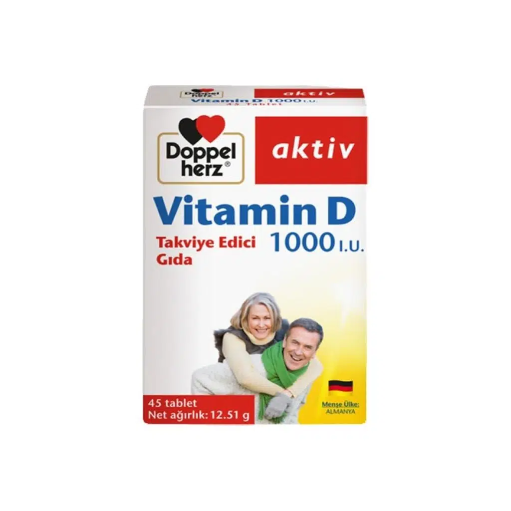 Doppelherz Vitamin D 1000 Iu 45 Tablet