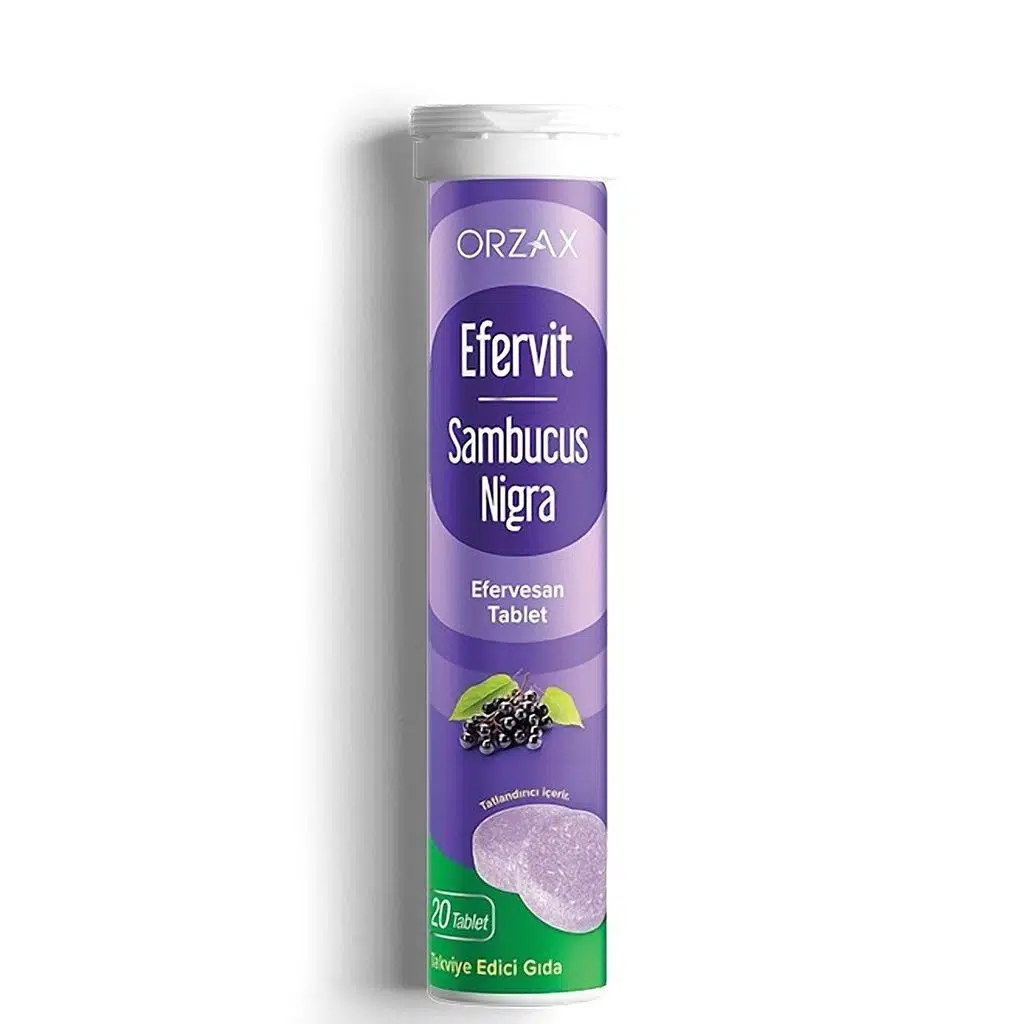 Efervit Sambucus Nigra 20 Efervesan Tablet - Eski Ambalaj