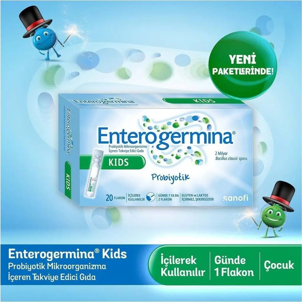 Enterogermina Kids 5 ml 20 Flakon