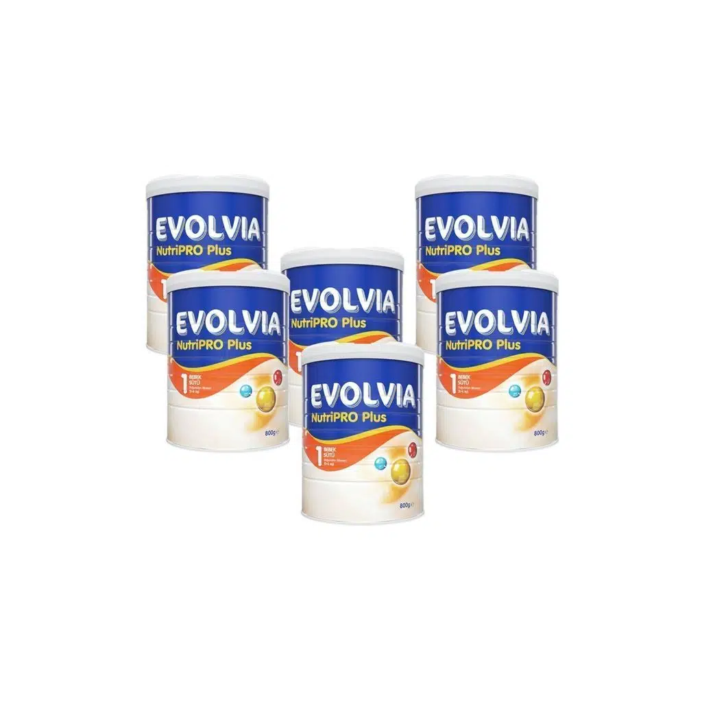 Evolvia Nutripro Plus 1 800 gr Bebek Sütü 6 Adet
