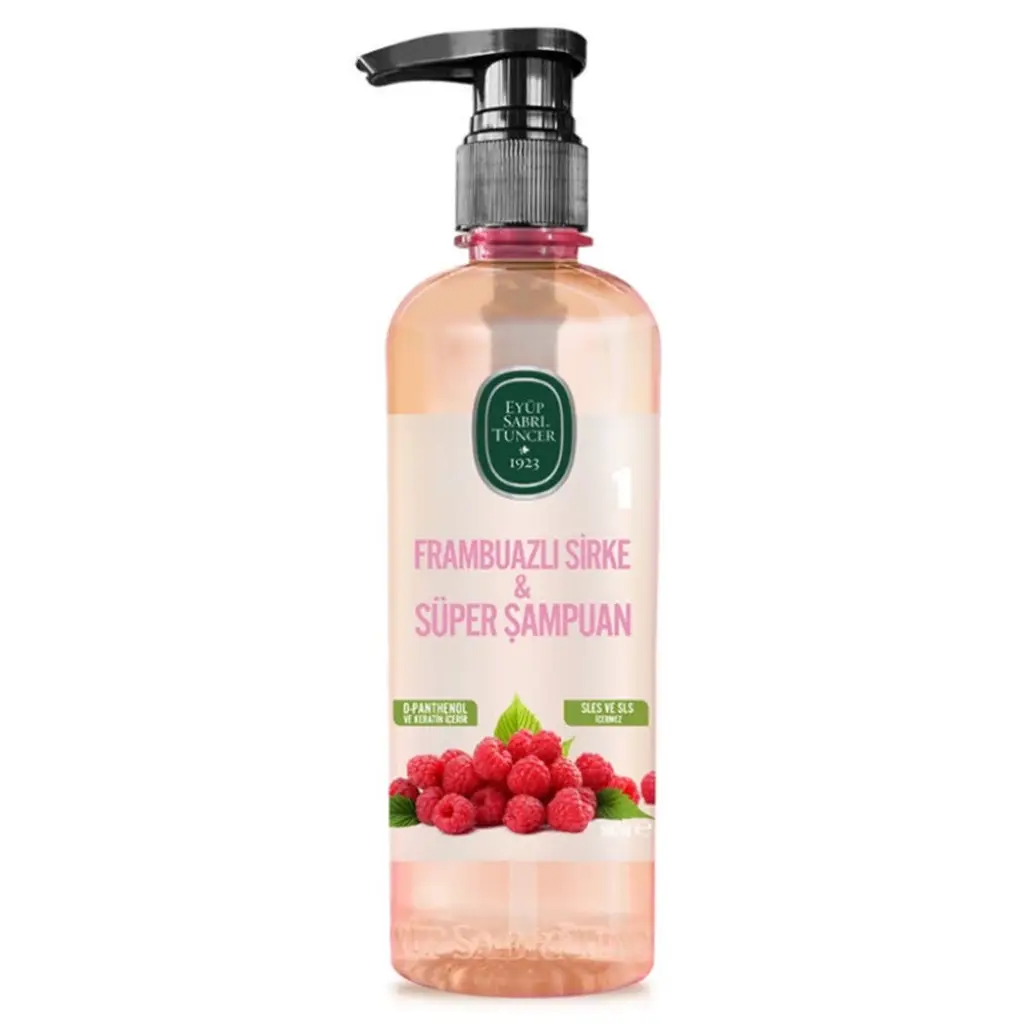 Eyüp Sabri Tuncer Frambuazlı Sirkeli Şampuan 500 ml