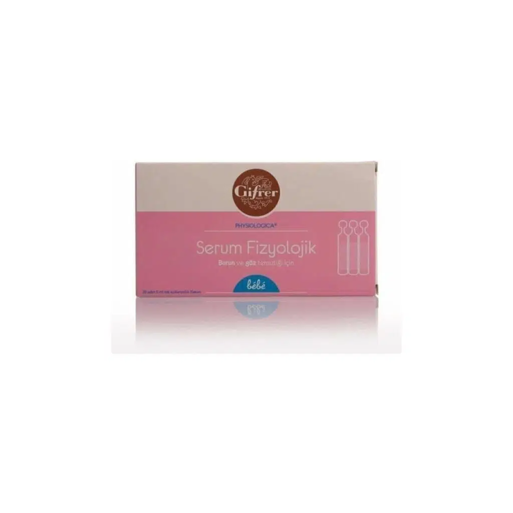 Gifrer Serum Fizyolojik 5 ml X 20 Flakon