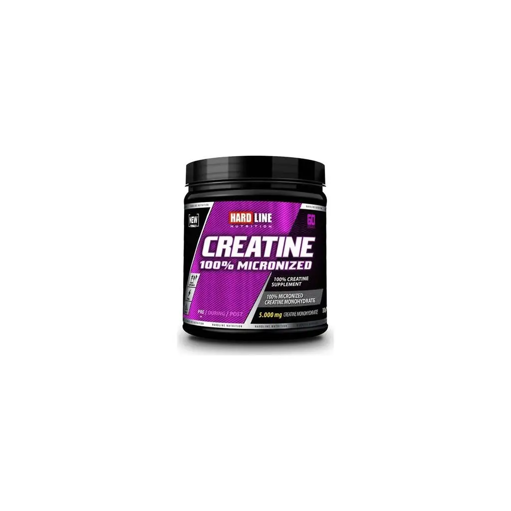 Hardline Nutrition Creatine 100% Micronized 5000 mg 300 gr