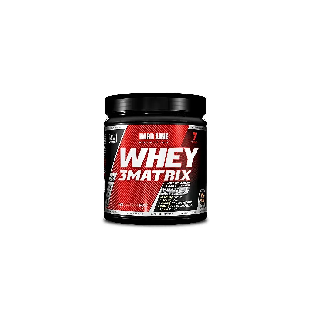 Hardline Nutrition Whey 3Matrix Protein Tozu Çikolata 210 gr