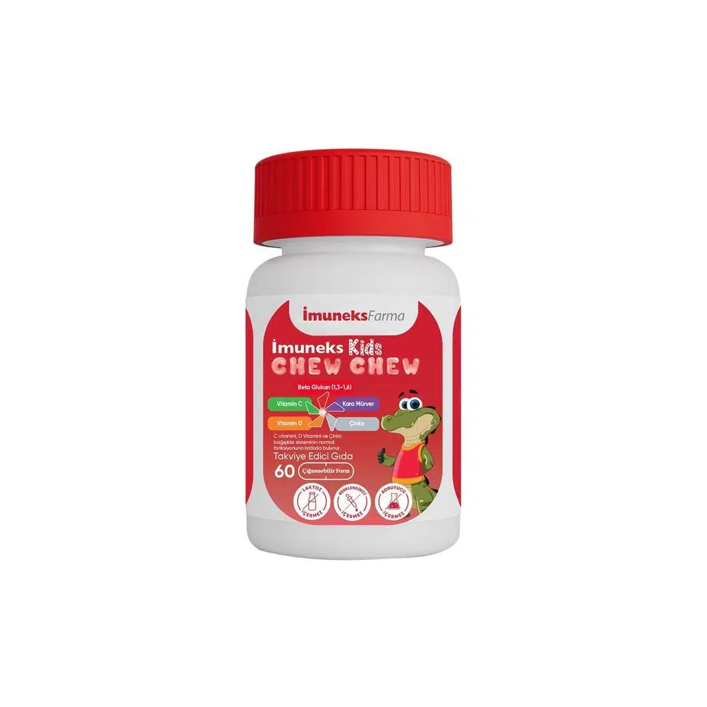 İmuneks Farma Kids Chew Chew 60 Çiğnenebilir Form