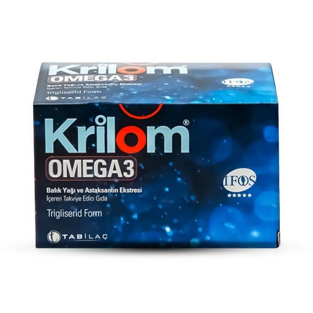 Krilom Omega-3 30 Yumuşak Kapsül
