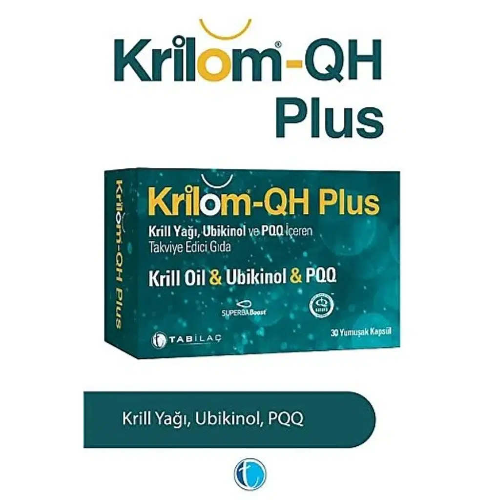 Krilom QH Plus 30 Yumuşak Kapsül