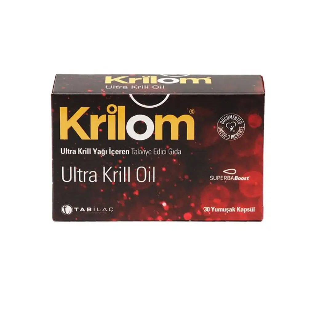Krilom Ultra Krill Oil 30 Yumuşak Kapsül