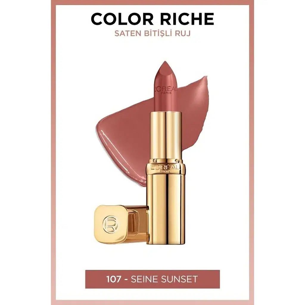 L'Oreal Paris Color Riche Ruj No:107 Seine Sunset