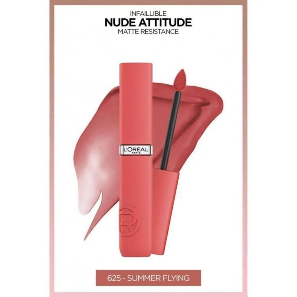 L'Oreal Paris Infaillible Matte Resistance Likit Mat Ruj - Summer Flying 625