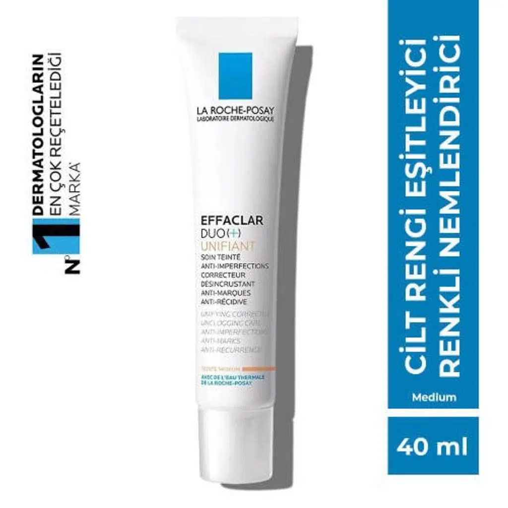 La Roche Posay Effaclar Duo + Cilt Bozukluğu ve Akne Lekelerine Karşı Düzeltici Bakım Teinte Medium 40 ml