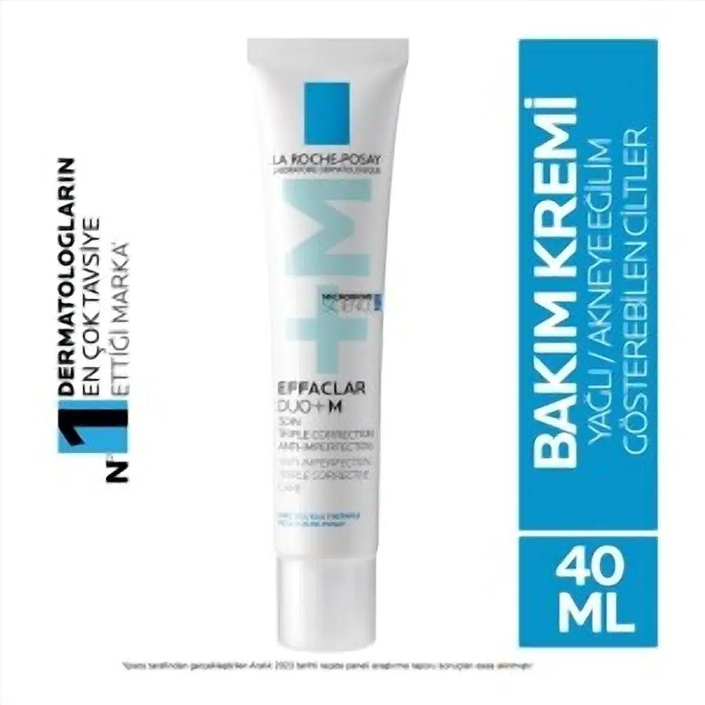 La Roche Posay Effaclar Duo + M Cilt Kusurları Karşıtı Bakım Kremi 40 ml