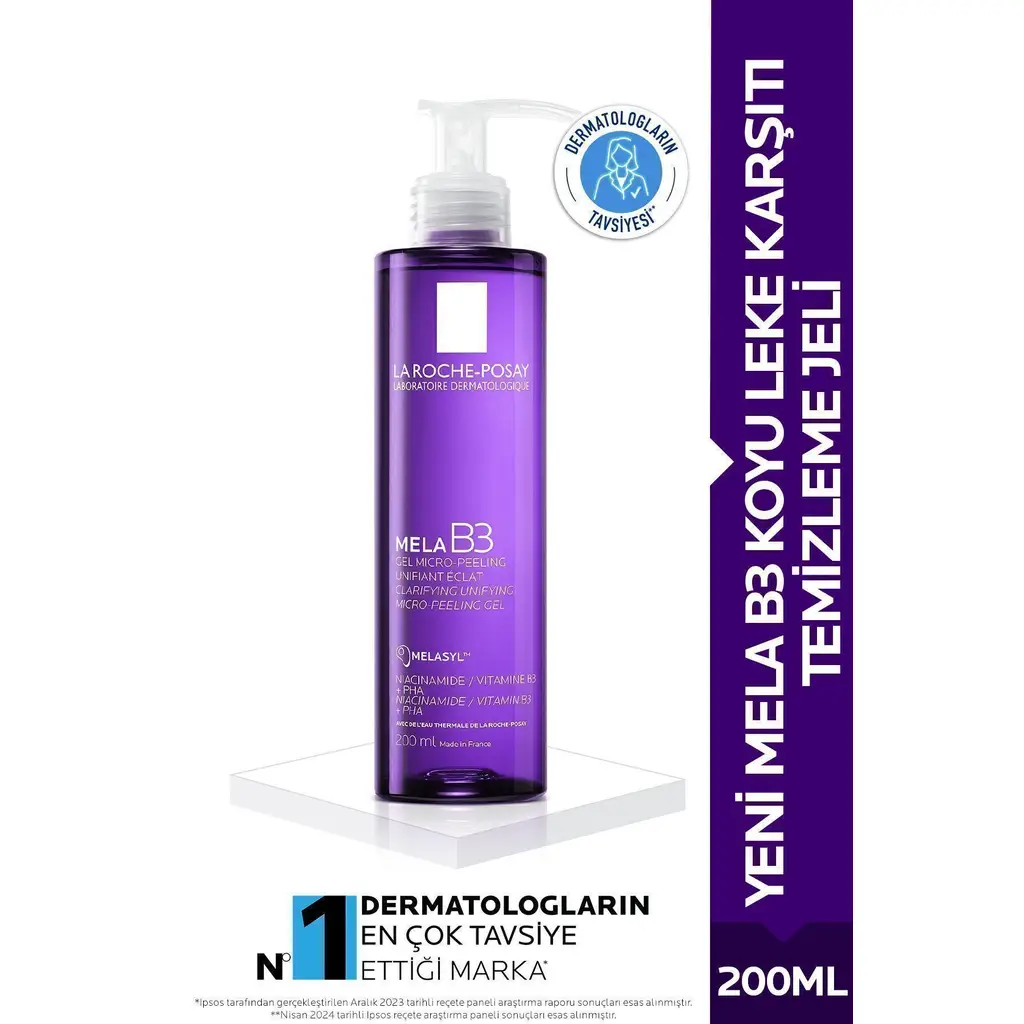 La Roche Posay Mela B3 Koyu Leke Karşıtı Temizleme Jeli 200 ml