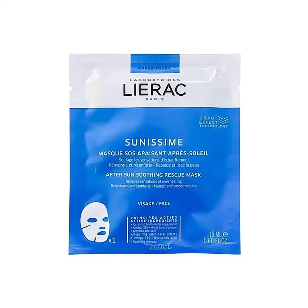 Lierac Paris Sunissime After Sun Soothing Rescue Mask 18 ml