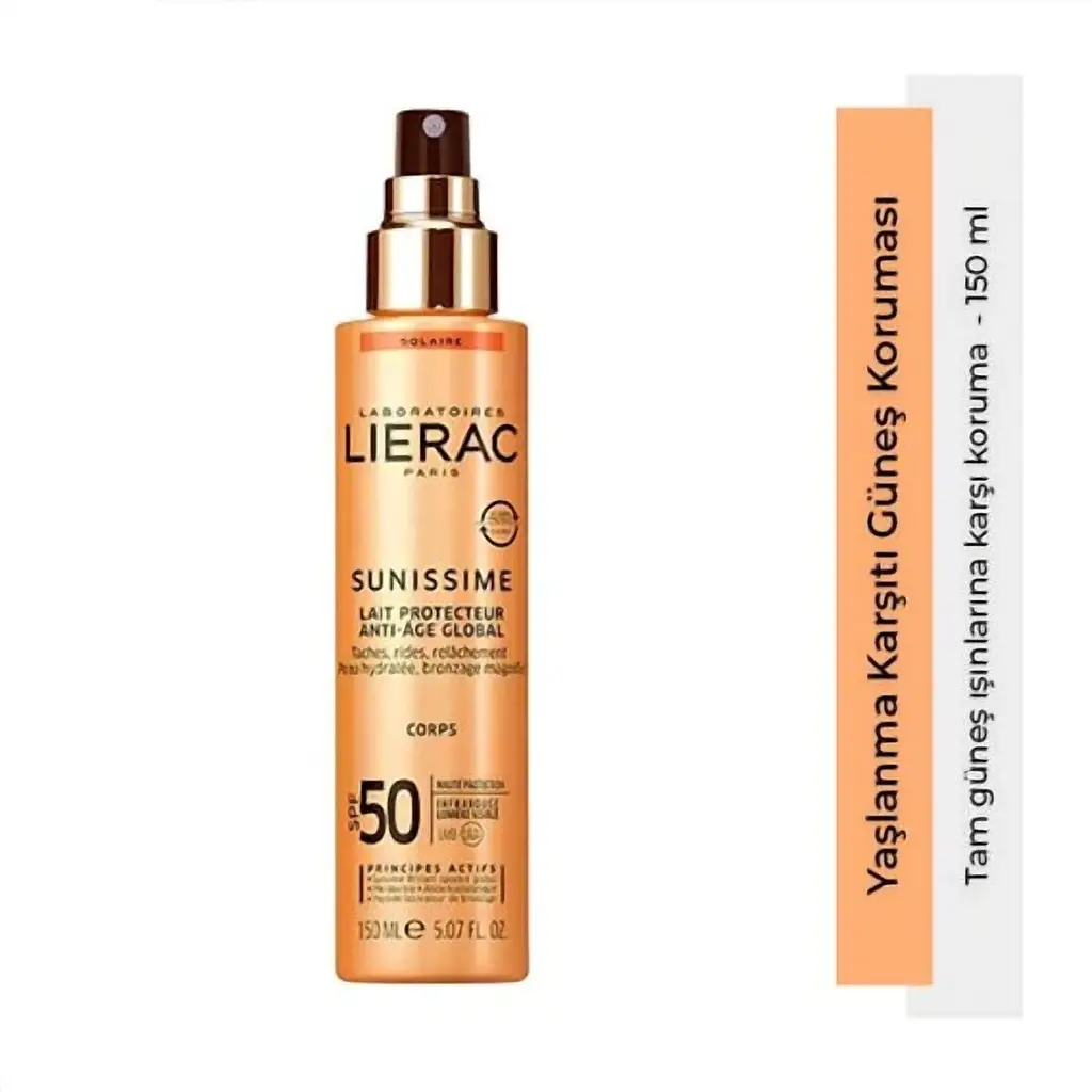 Lierac Sunissime Anti Age Global Vücut Spreyi SPF50 150 ml
