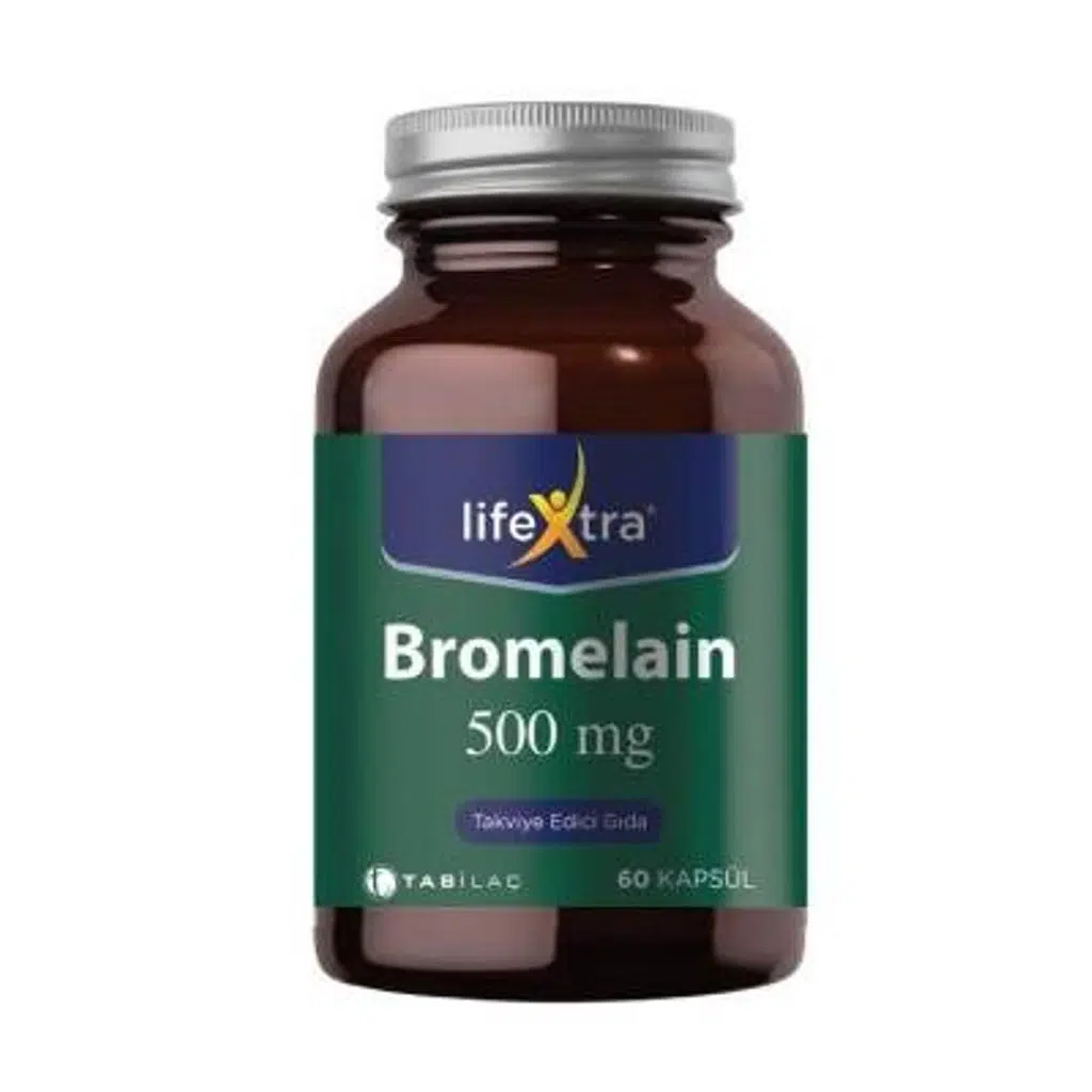 Lifextra Bromelain 500 mg 60 Kapsül