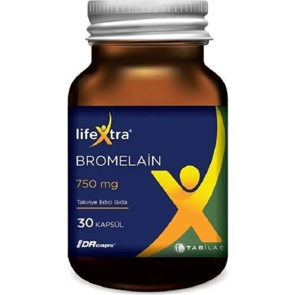 Lifextra Bromelain 750 mg 30 Kapsül