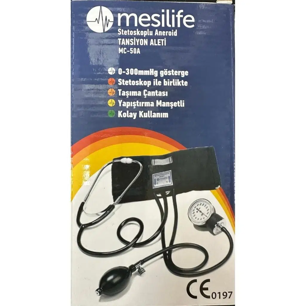 Mesilife MC-50A Stetoskoplu Aneroid Tansiyon Aleti
