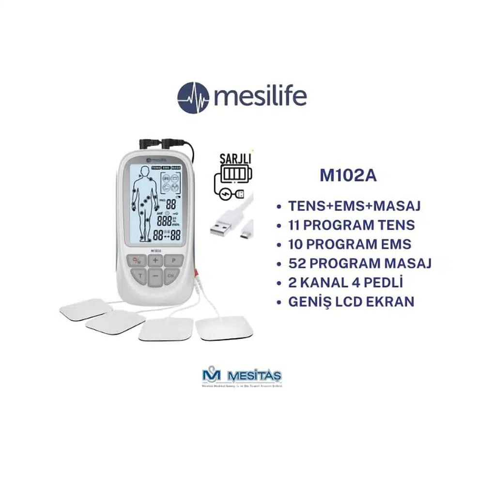 Mesilife Şarjlı Tens Cihazı M102a
