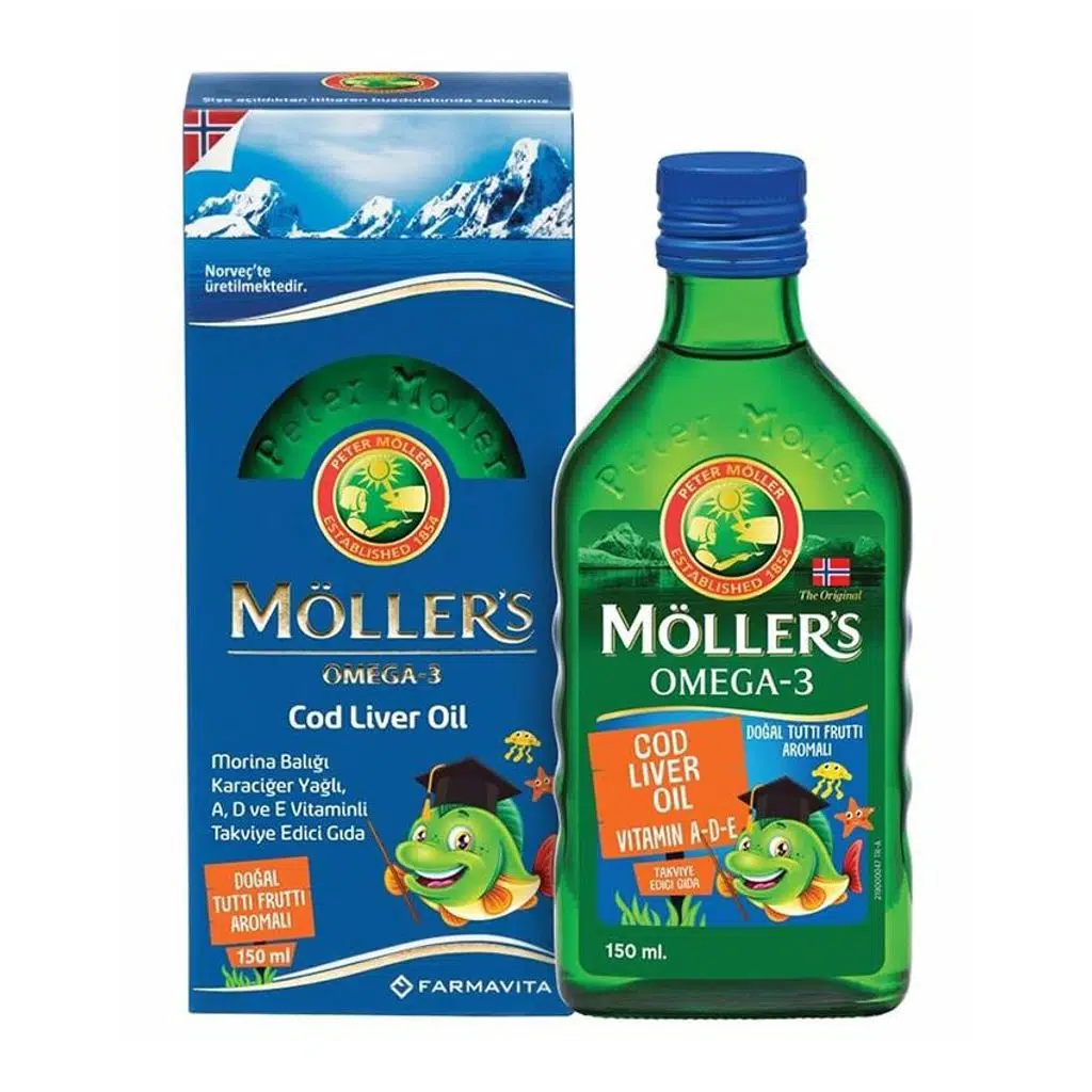Möllers Omega-3 Balık Yağı Şurubu Tutti Frutti 150 ml