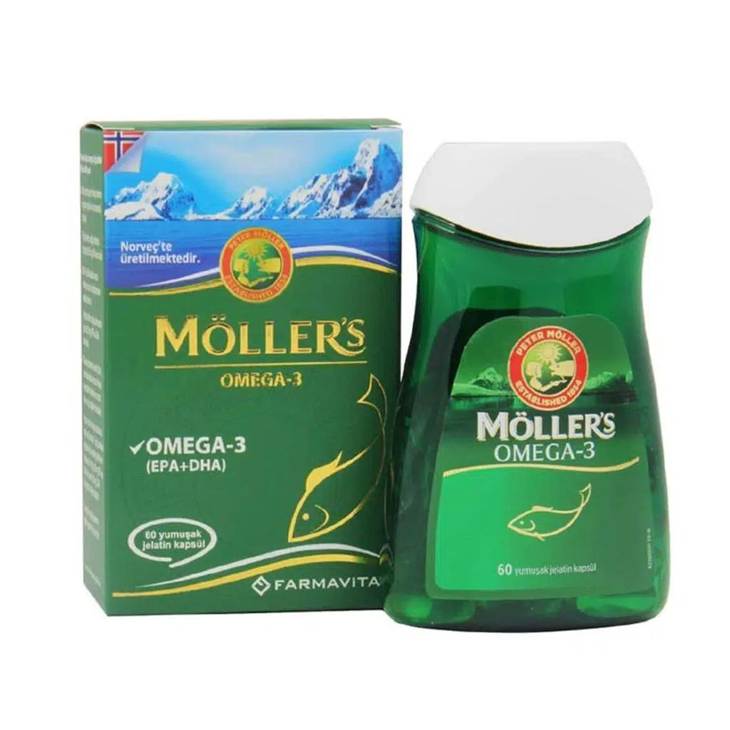 Möllers Omega-3 Takviye Edici Gıda 60 Yumuşak Kapsül