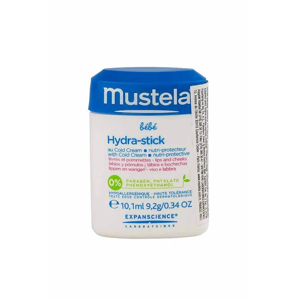 Mustela Hydra Stick With Nutri Protective Cold Cream İçeren Besleyici Stick 10 g