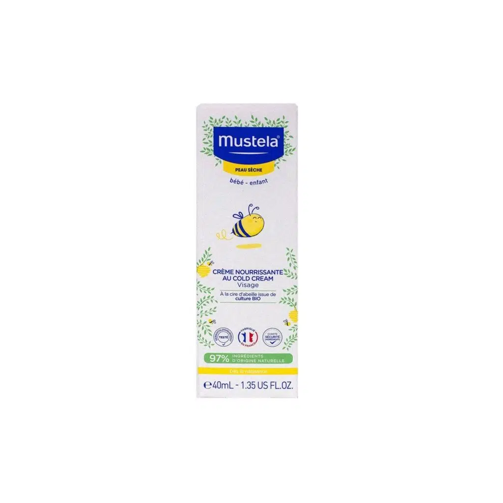 Mustela Nourishing Cream With Cold Cream 40 ml Çok Kuru Ciltler İçin Besleyici Yüz Kremi Mus2869