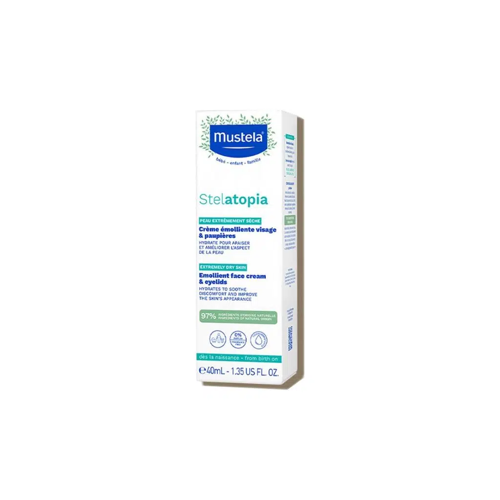 Mustela Stelatopia Emollient Face Cream Yüz Kremi 40 ml