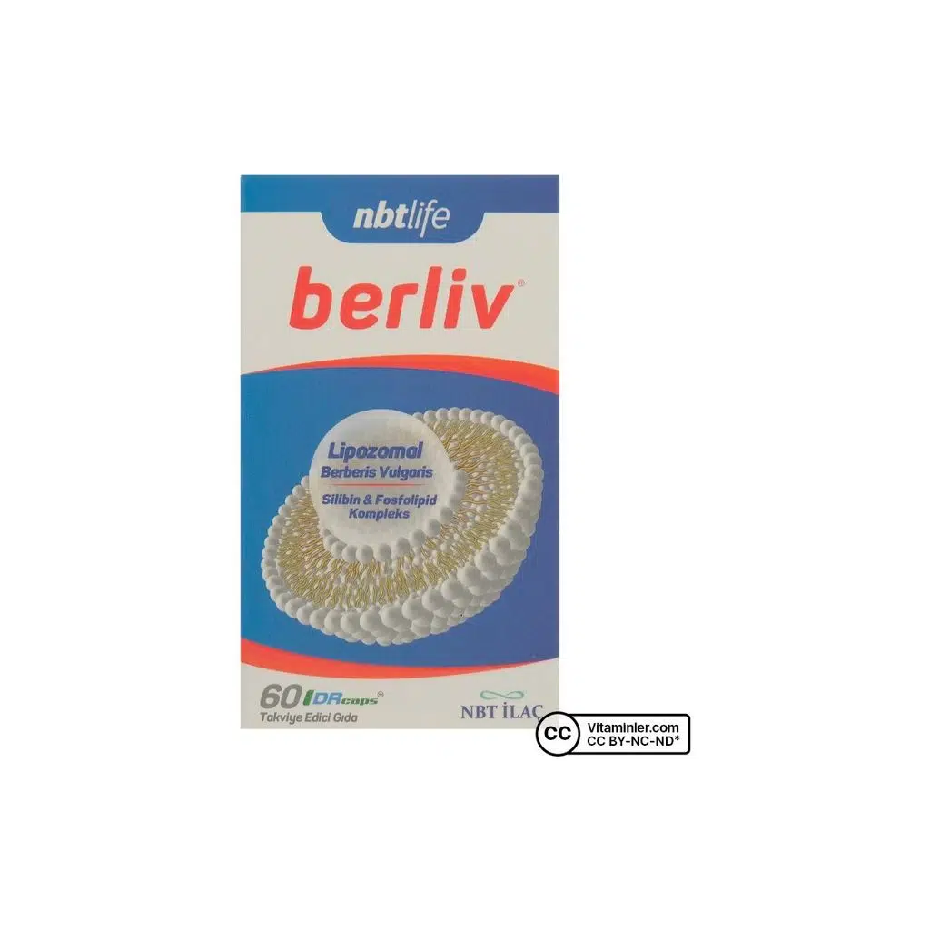 NBT Life Berliv Lipozamal Berberin 60 Kapsül
