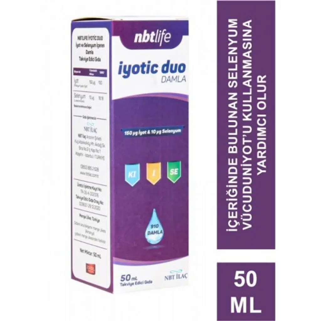 Nbt Life İyotic Duo Damla 50 ml
