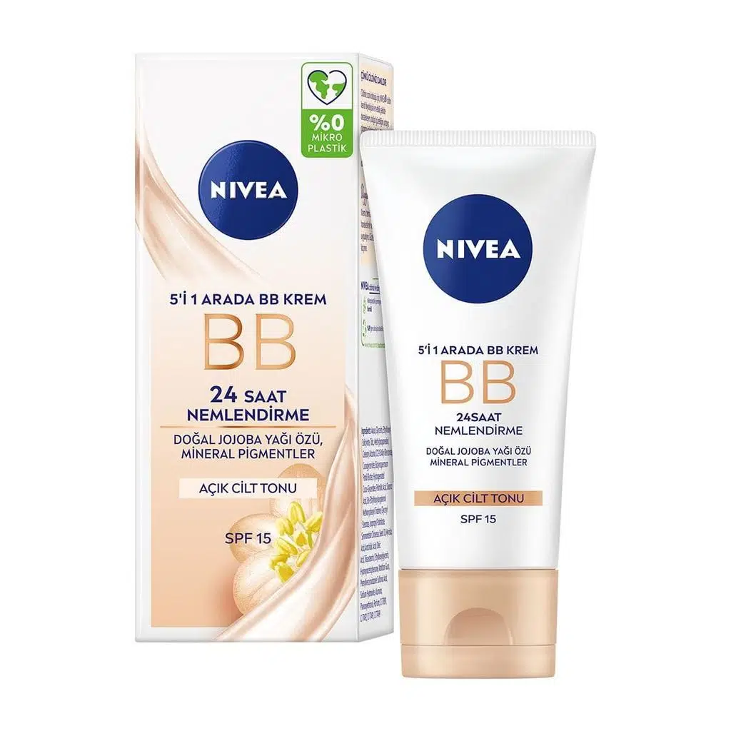 Nivea BB Krem Hepsi Bir Arada Nemlendirici Açık Ton 50 ml