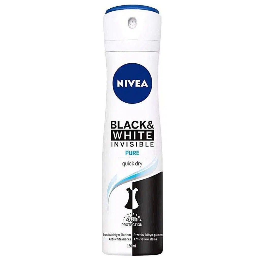 Nivea İnvisible For Black-White Pure Deodorant 150 ml