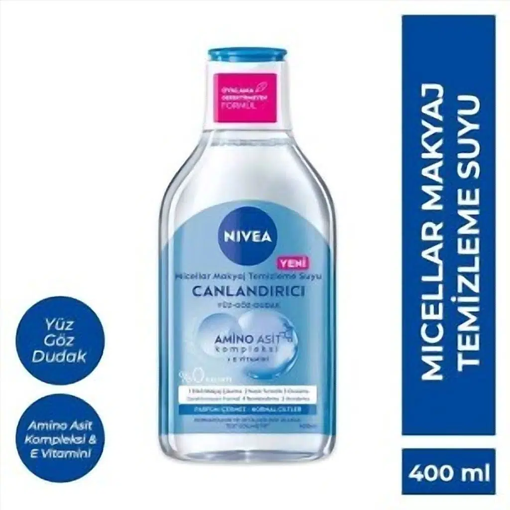 Nivea Micellair Makyaj Temizleme Suyu 400 ml - Normal Ciltler Yüz & Göz & Dudak