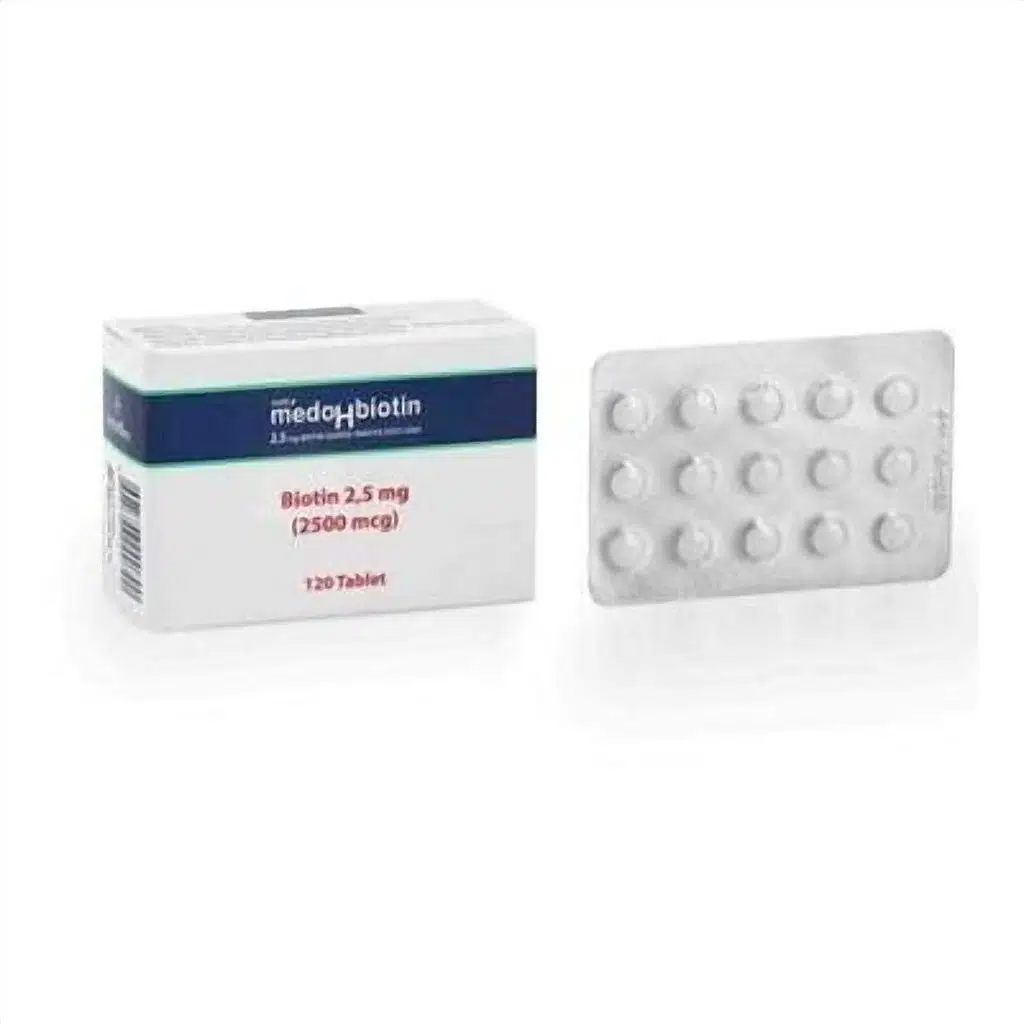 Nutrafarm Medohbiotin 2,5 mg 120 Tablet