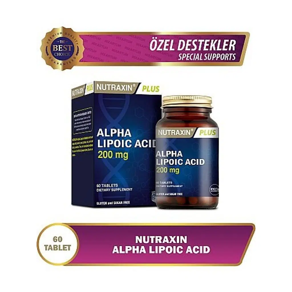 Nutraxin Alpha Lipoic Acid 200 mg 60 Tablet