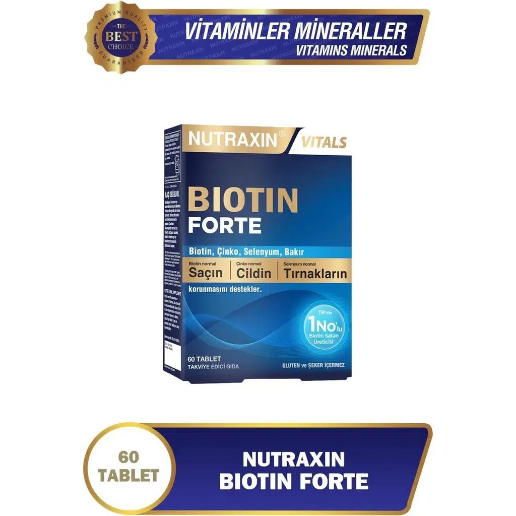 Nutraxin Biotin Forte Tablet 60'lı