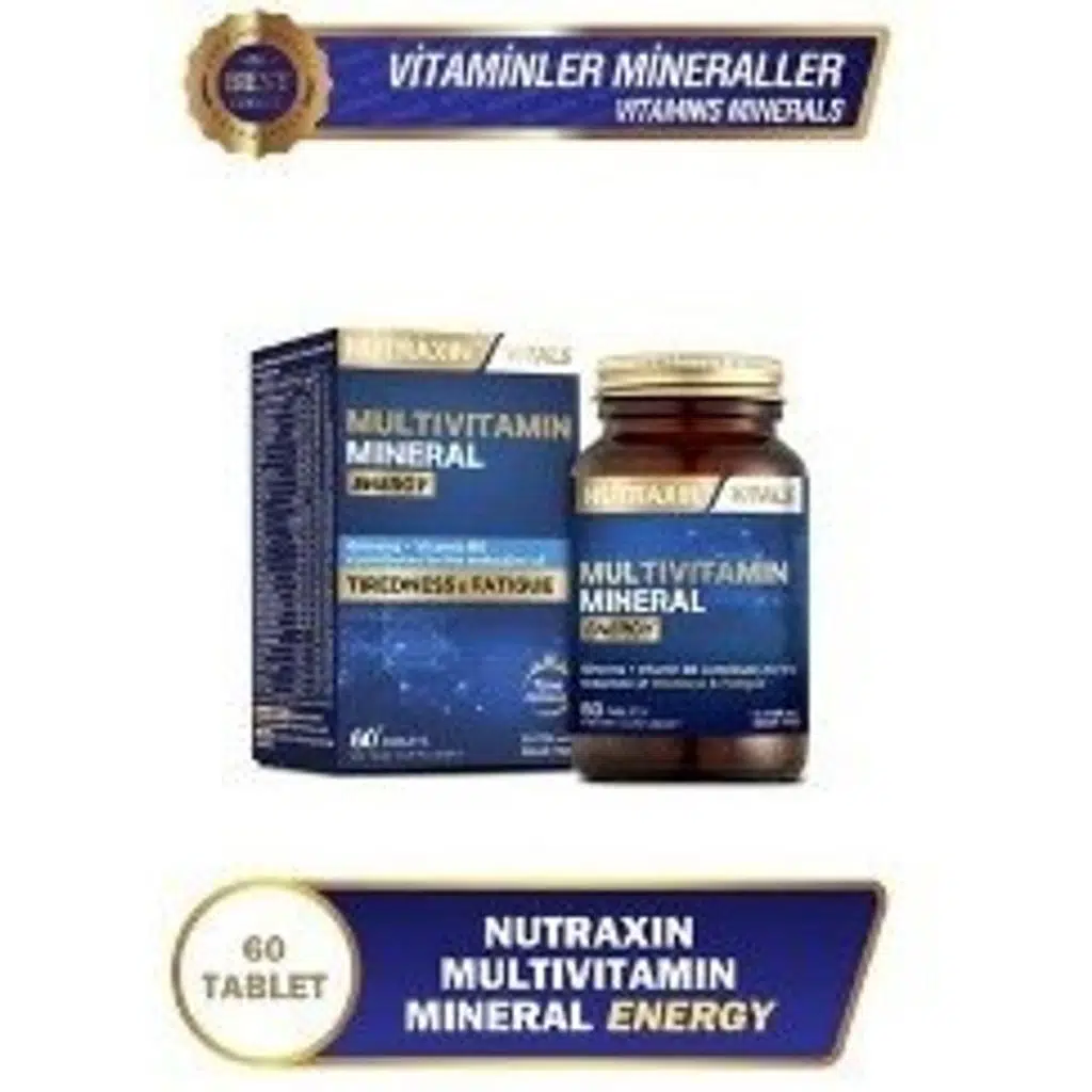 Nutraxin Multivitamin Mineral Energy 60 Tablet