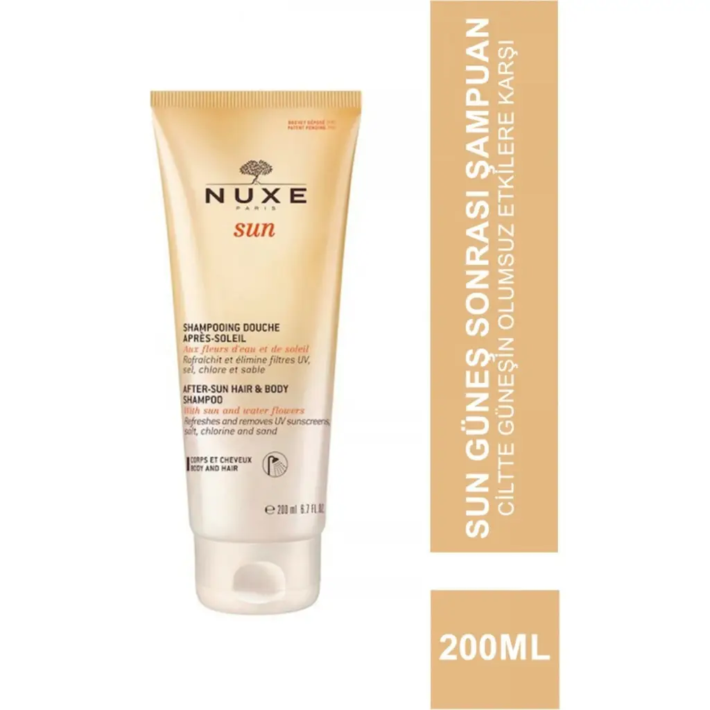 Nuxe Sun Güneş Sonrası Şampuan 200 ml