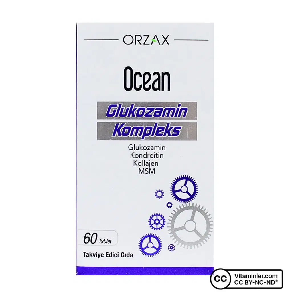Ocean Glukozamin Kompleks 60 Tablet 2'li Paket