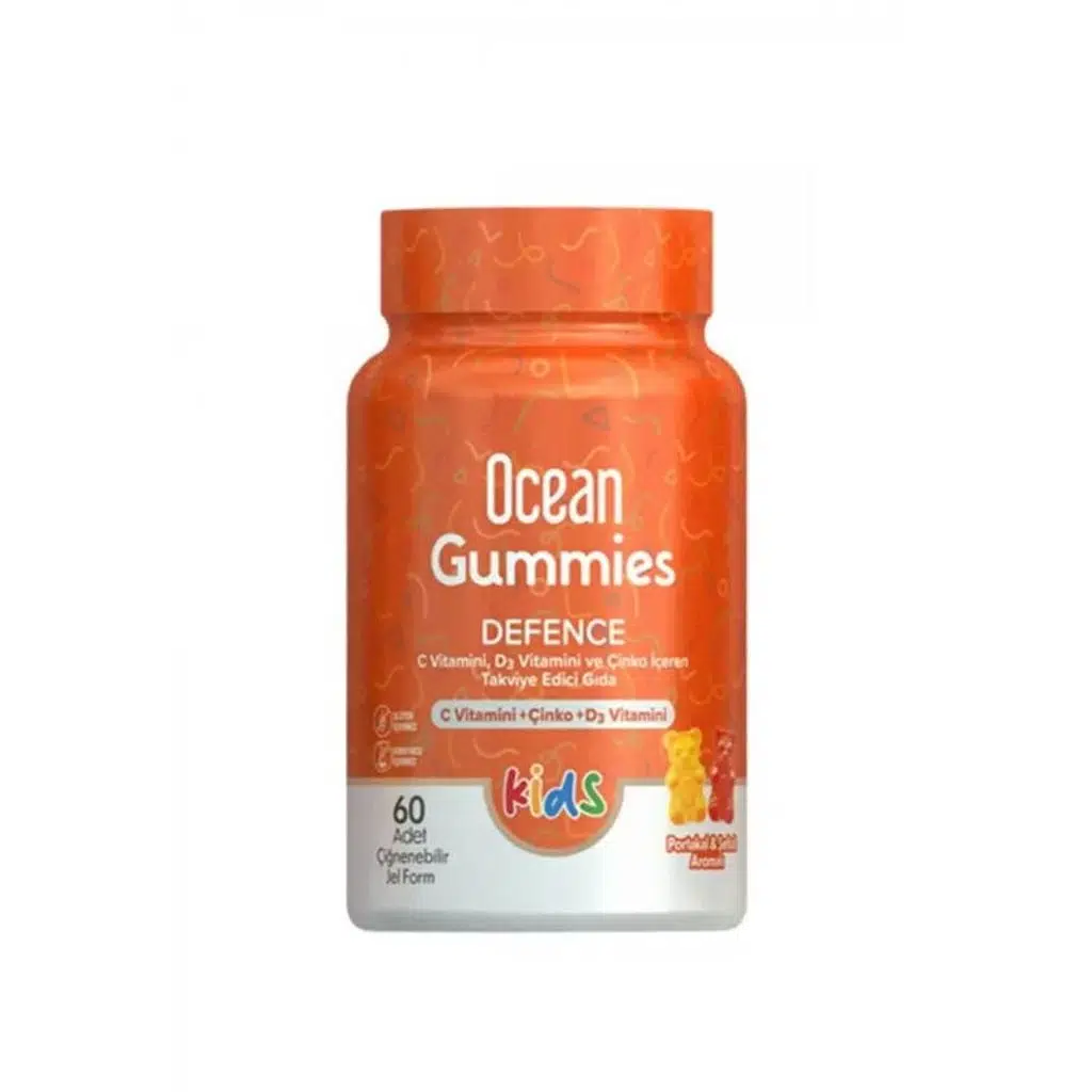 Ocean Gummies Defence 60 Adet Çiğnenebilir Form