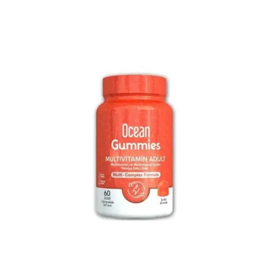 Ocean Gummies Multivitamin Adult 60 Çiğnenebilir Jel Form