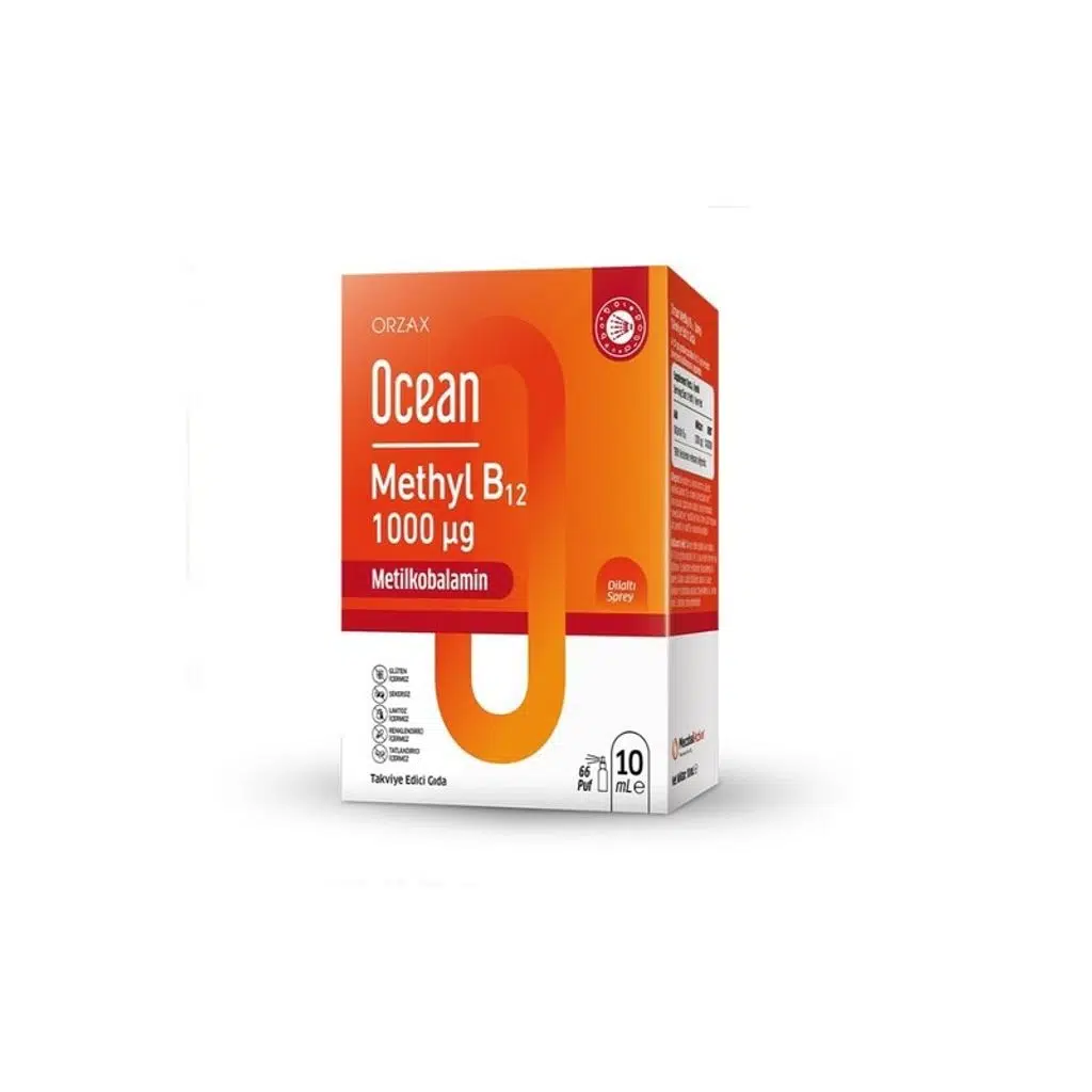 Ocean Methyl B12 Sprey 1000 mg 10 ml - Eski Ambalaj