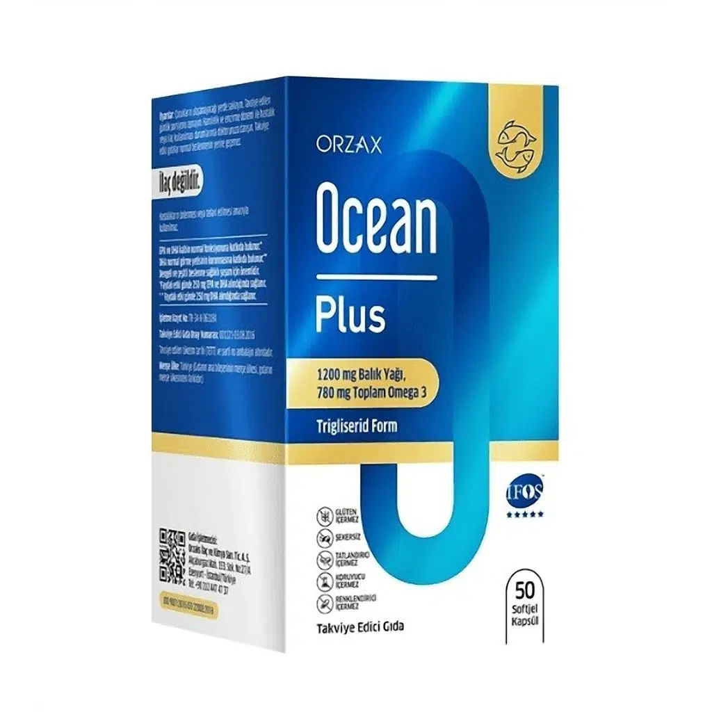 Ocean Plus 1200 mg 50 Kapsül - Eski Ambalaj