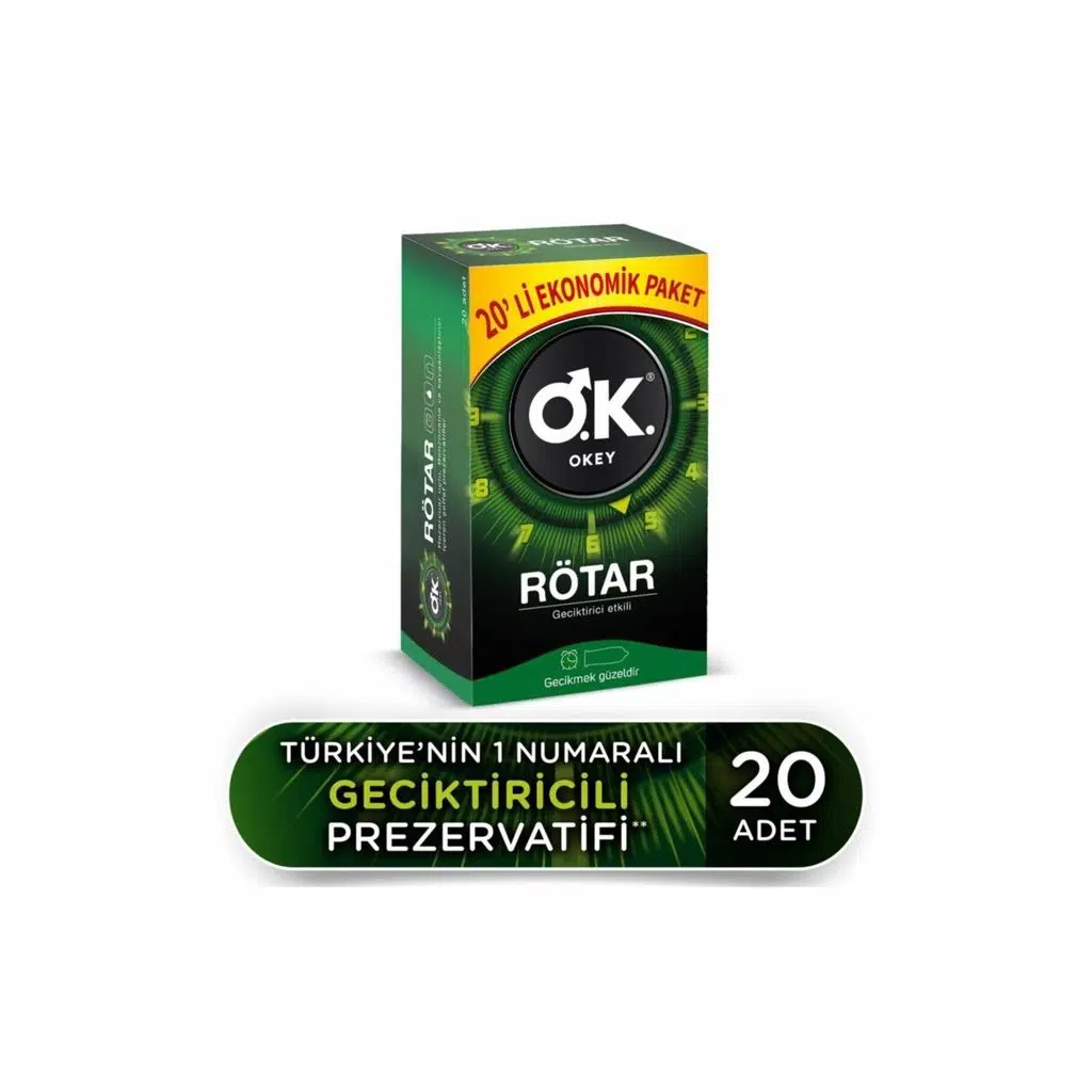 Okey Rötar 20'li Prezervatif
