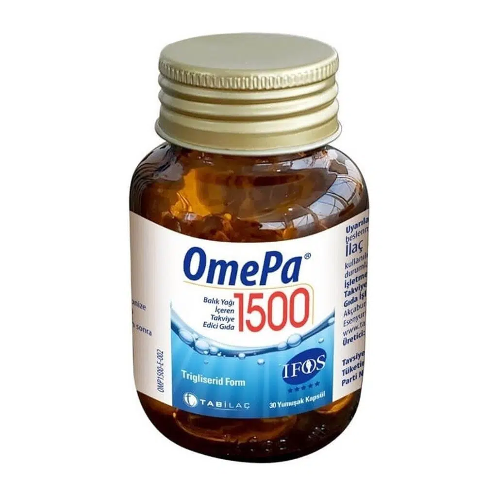 Omepa Balık Yağı 1500 mg 30 Yumuşak Kapsül