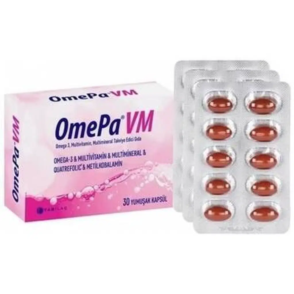 Omepa VM 30 Yumuşak Kapsül