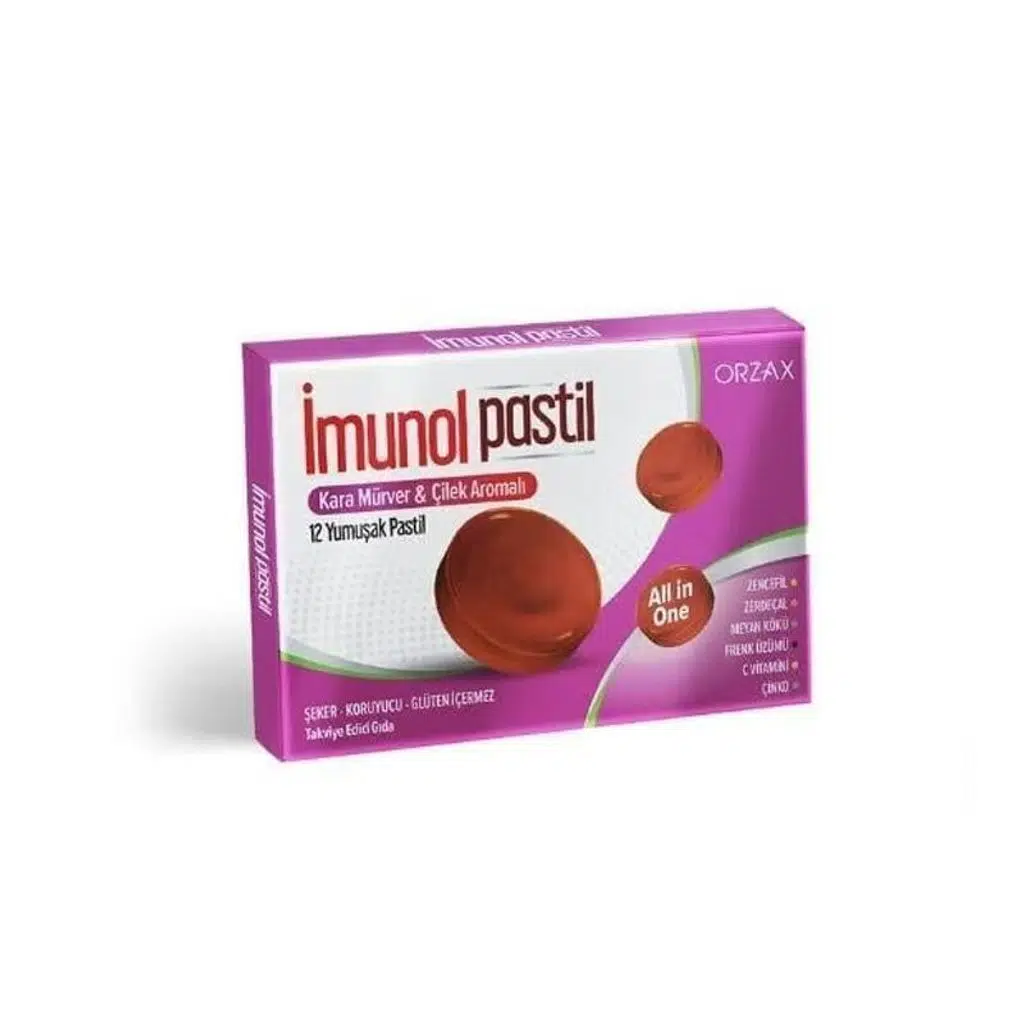 İmunol Karamürver & Çilek 12 Pastil