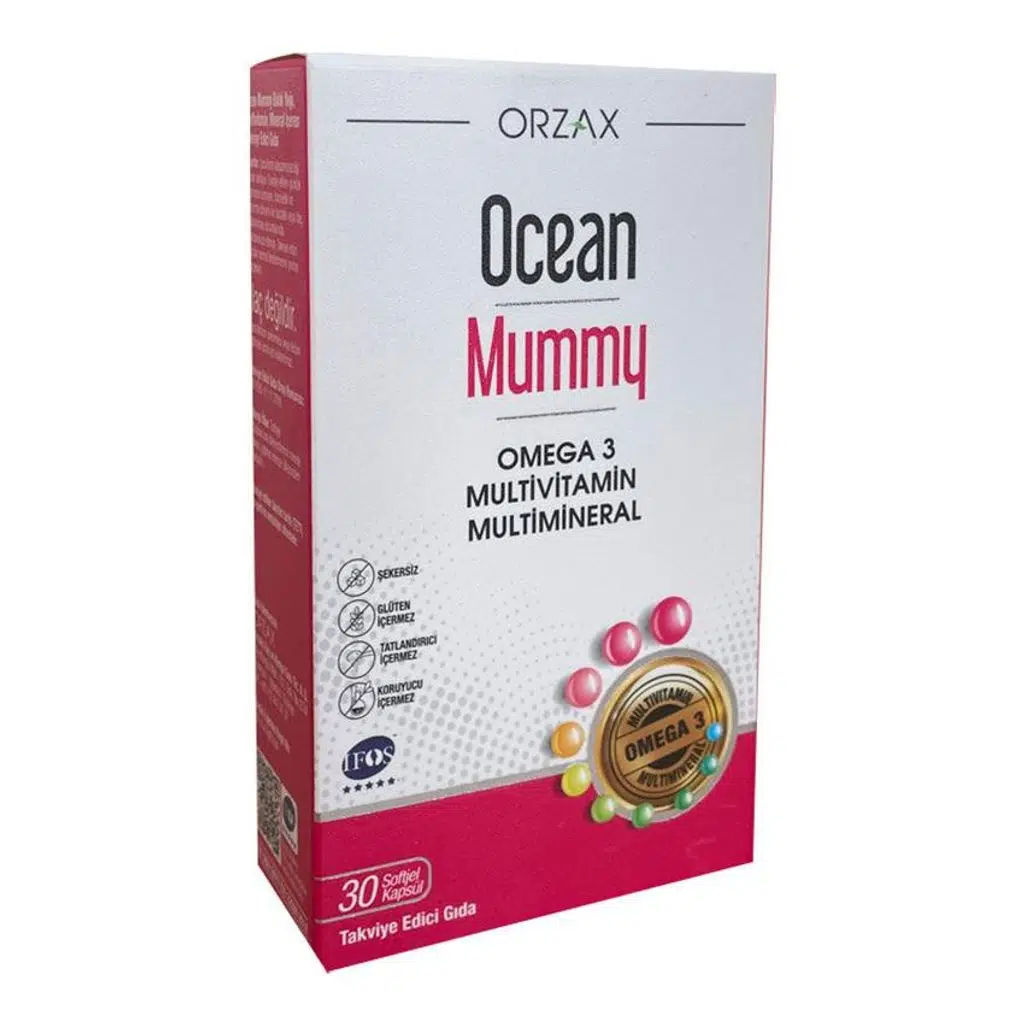 Orzax Ocean Mummy 30 Softjel Kapsül